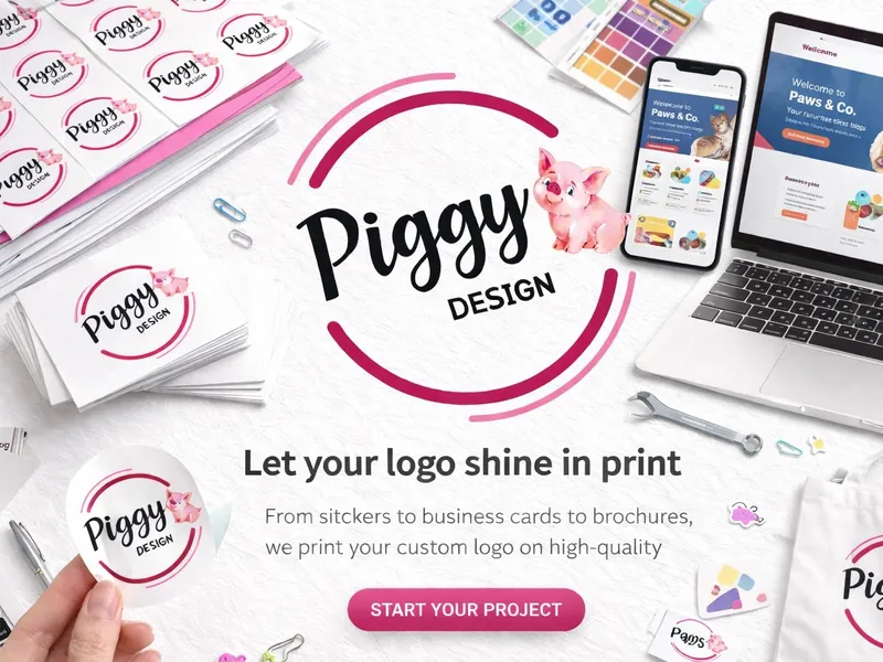 Piggy Design Printing