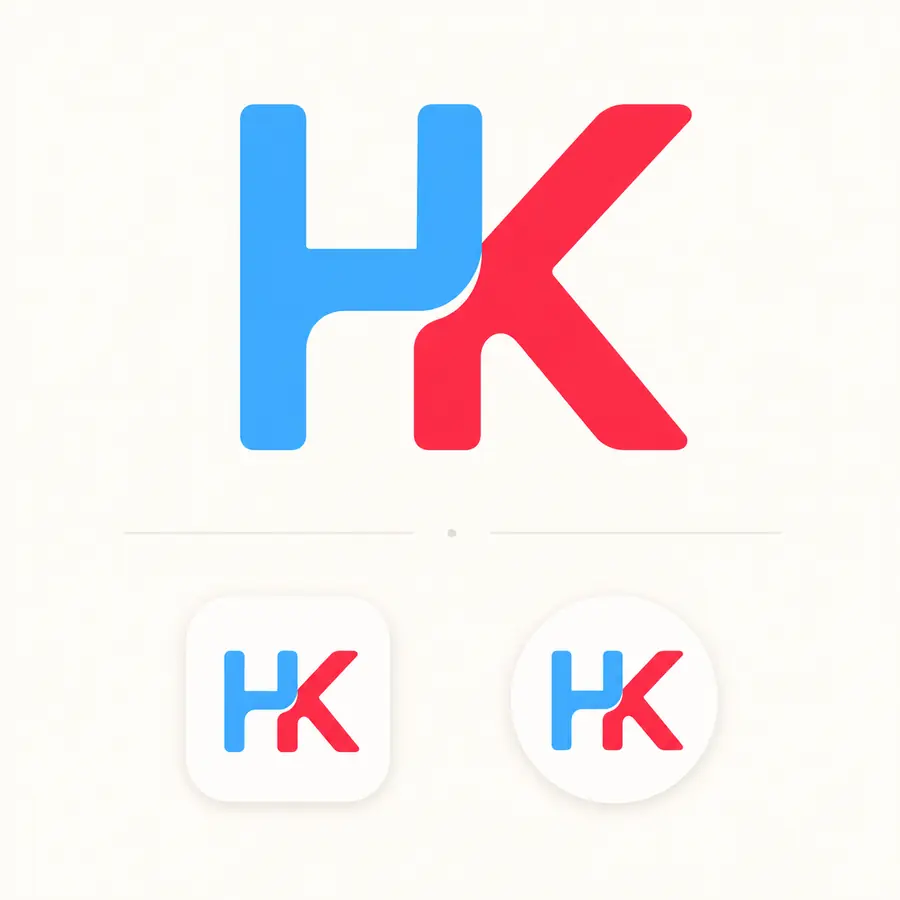 ตัวอย่างระบบ responsive monogram สำหรับหลายขนาดจาก prompt