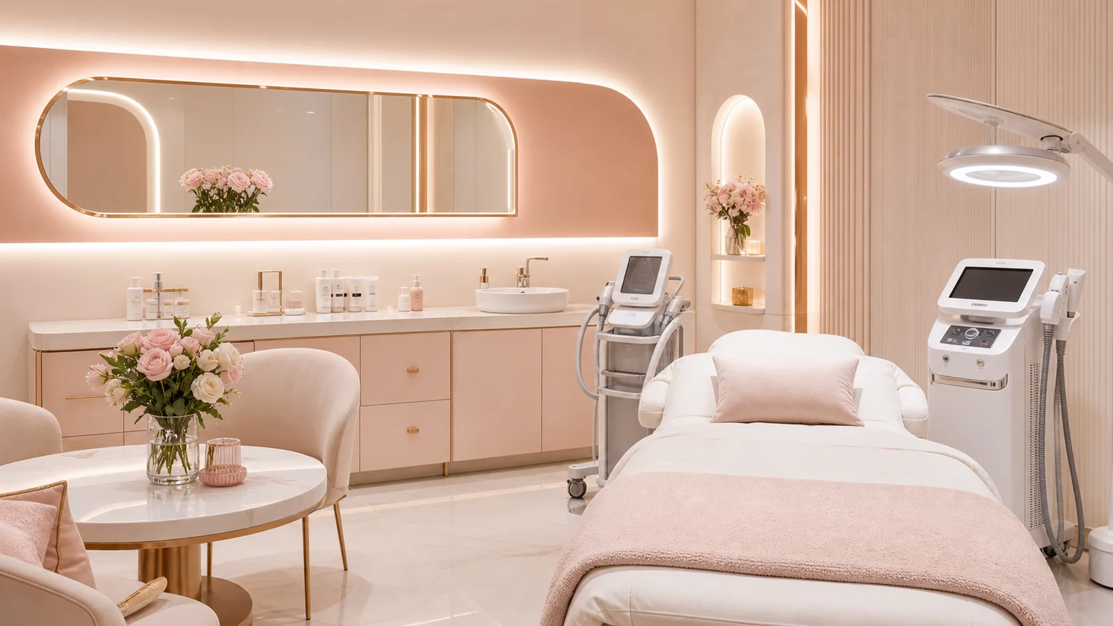 ตัวอย่างเว็บไซต์คลินิก Luxe Clinic